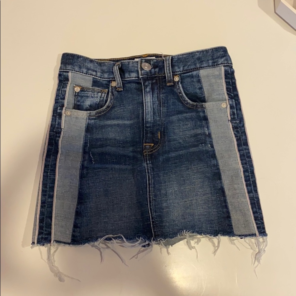 Hudson Jean Skirt